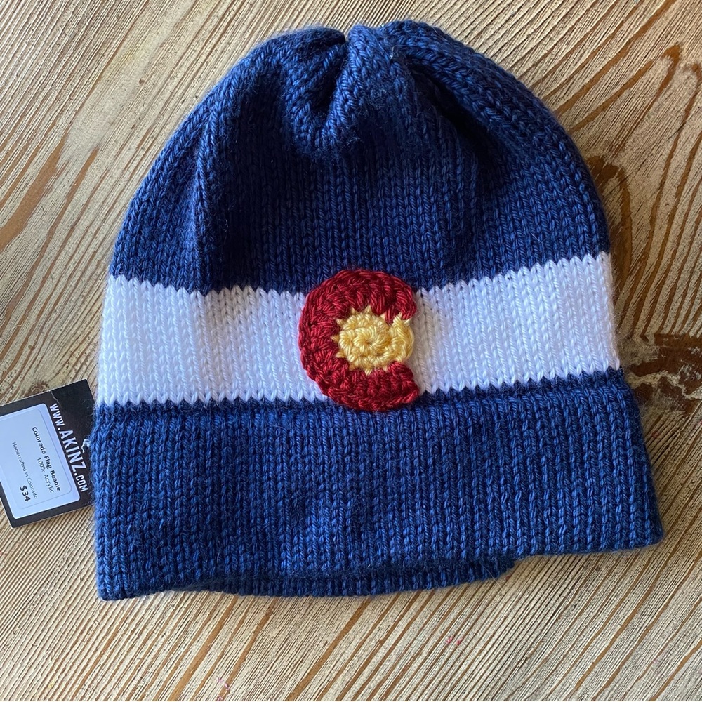 Handcrafted Colorado beanie  New